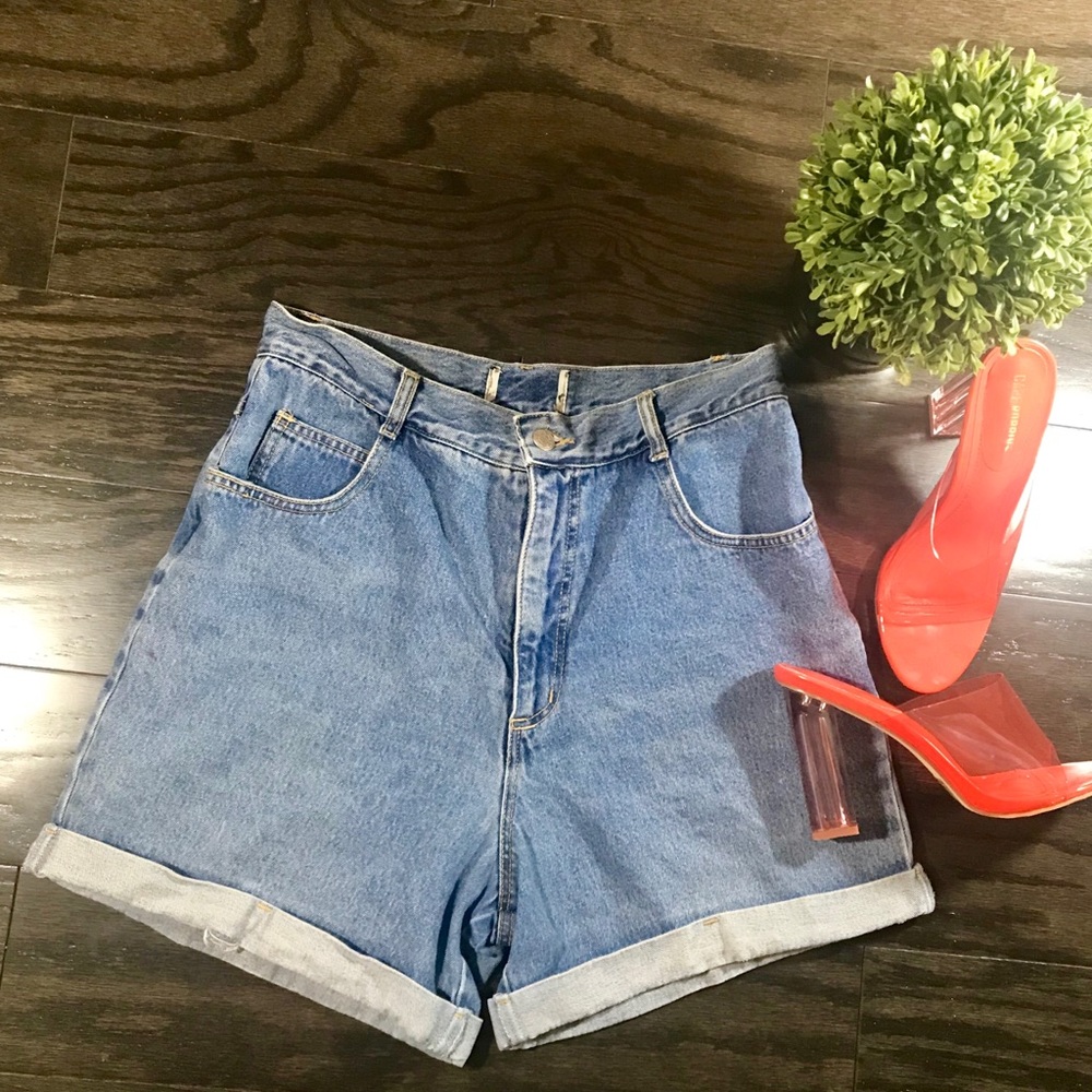 💋Highwaist denim shorts‼️